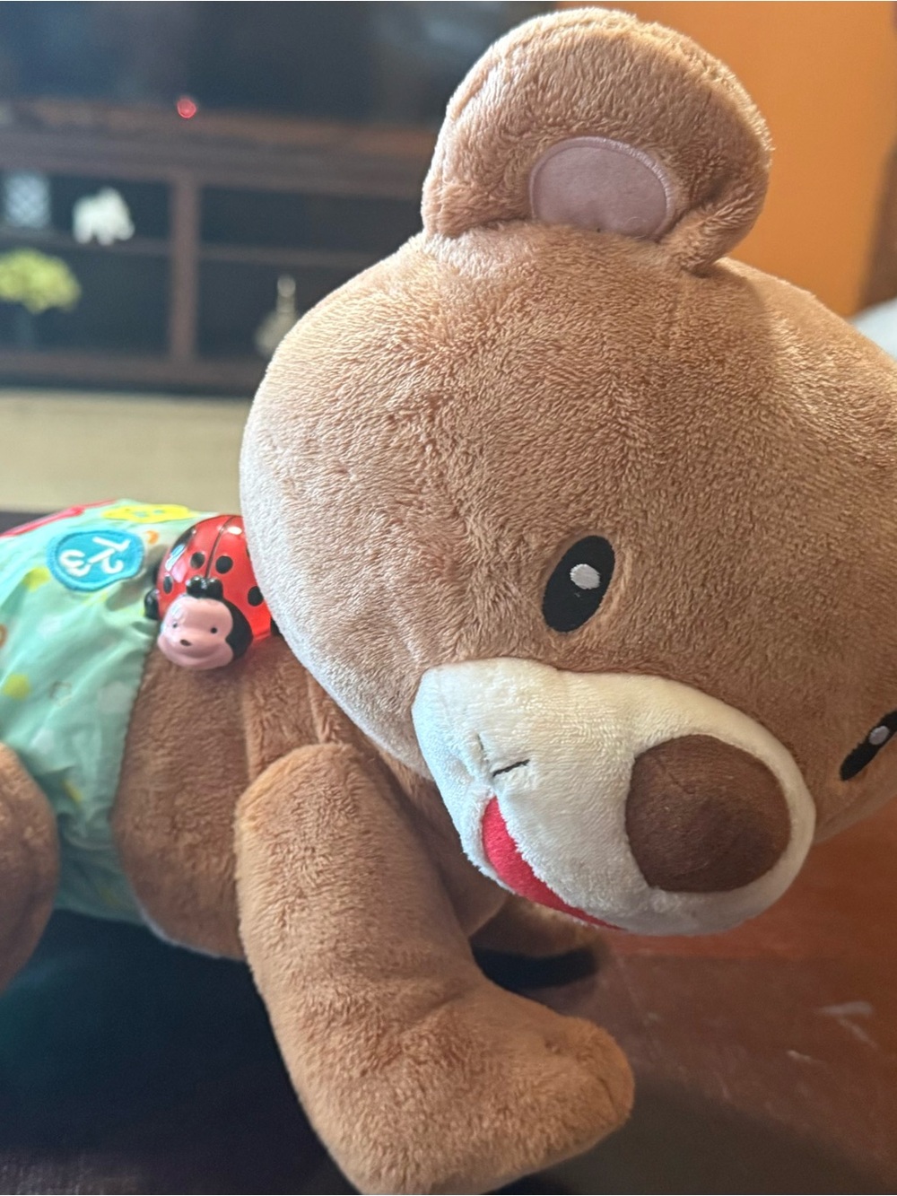 Vtech Explore & Crawl Learning
Cub Bear Plush Baby Toy Brown/ Green/Red 6-36M